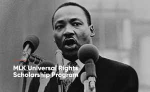 MLK Universal rights scholarship program